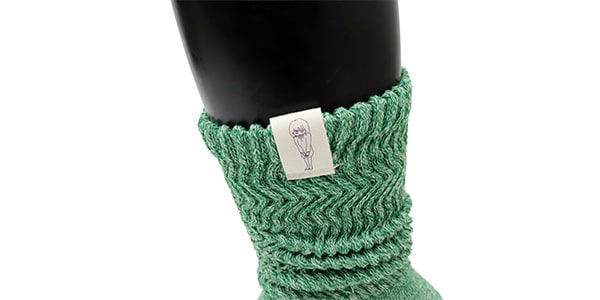 SH ( サウンドハウス )  / サウンドハウスお姉さん靴下　クルー丈　グリーン画像5