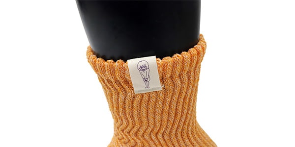 SH ( サウンドハウス )  / サウンドハウスお姉さん靴下　クルー丈　オレンジ画像5