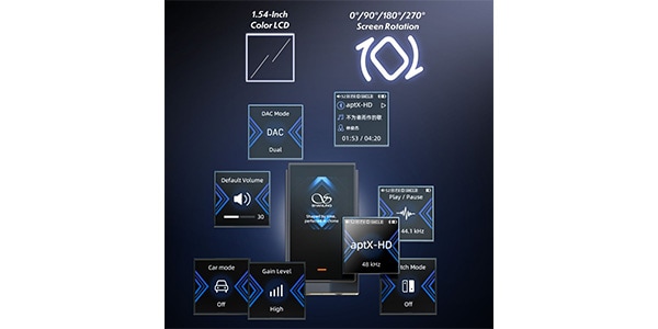Shanling / UP6 Gray multi-function Bluetooth receiver画像10