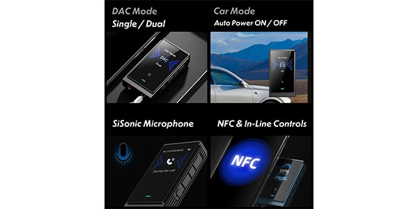 Shanling / UP6 Gray multi-function Bluetooth receiver画像13