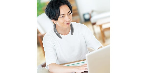 SHARP ( シャープ ) AN-SS3-B ウェアラブルネックスピーカー