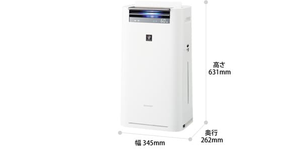 SHARP ( シャープ ) KI-LS50-W 加湿空気清浄機 送料無料 | サウンドハウス