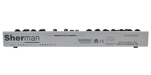 Sherman | Filterbank2 Compact | エフェクター | Five G music