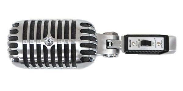 SHURE 55SH Seriesll ガイコツマイク