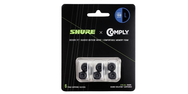 SHURE ( シュア )  / EACYF1-6L Shure Comply製ソフトフォームイヤパッドL画像2