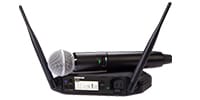 SHURE GLX-D24+/SM58ボーカル・ワイヤレスシステム