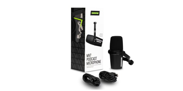 SHURE シュア / MV7-K-J 配信 USBマイク 宅録 おすすめ