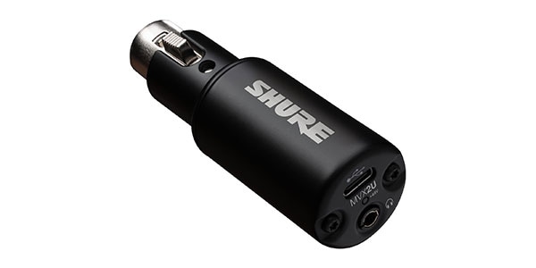 SHURE / MVX2U Gen 2 デジタルオーディオインターフェイス