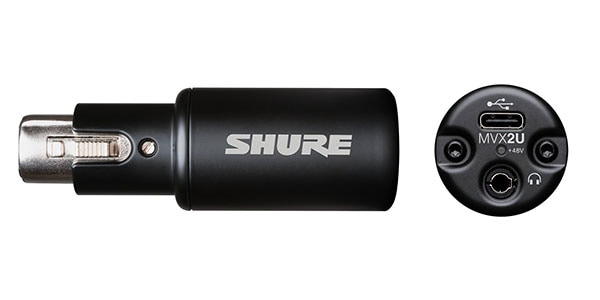 SHURE / MVX2U Gen 2 デジタルオーディオインターフェイス画像3