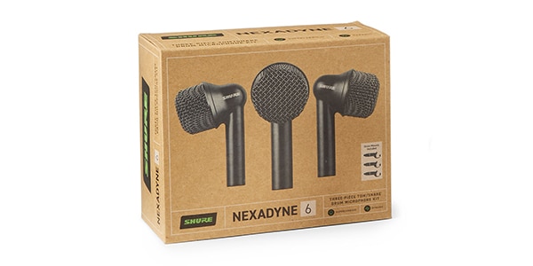 SHURE / Nexadyne 6 タム/スネアマイクロホン 3本セット [NXN6-3PK-J]画像3