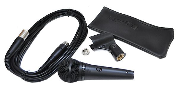 SHUREシュア/PGA58-XLR ダイナミックマイク ボーカル用 ケーブル付属