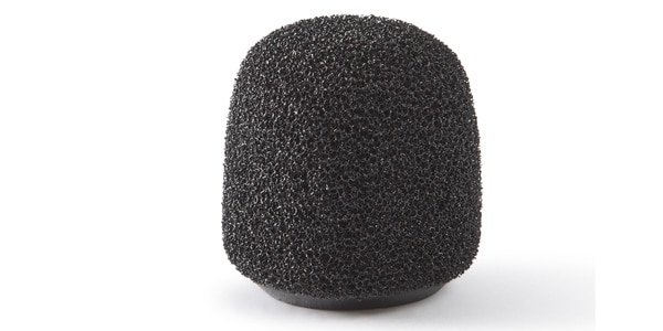 SHURE / Snap fit windscreen, black, 4pcs.