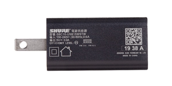 SHURE ( シュア )  / USB-Cバッテリーチャージャー