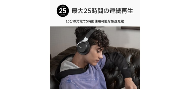 SHURE / AONIC40 SBH1DYBK1-J Wireless Headphones Black画像15