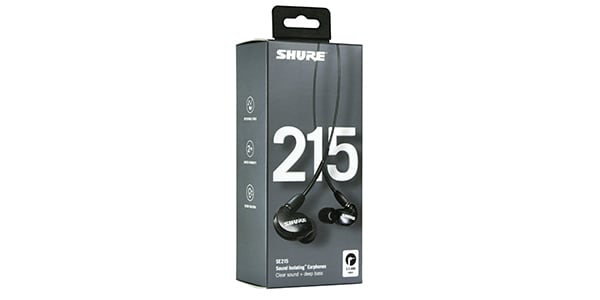 SHURE SE215 ブラック