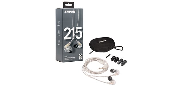 SHURE ( シュア )  / SE215-CL-A クリア画像6