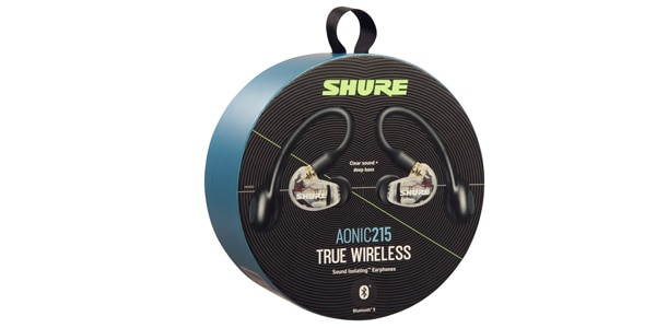 SHURE シュア AONIC215 SE215-CL-TW1-A クリア 完全ワイヤレスイヤホン 送料無料 サウンドハウス