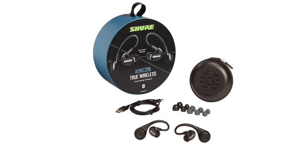 SHURE / AONIC215 SE215-K-TW1-A ブラック 完全ワイヤレスイヤホン 画像2