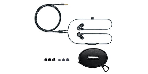 SHURE / SE215-K-UNI-A ブラック （旧パッケージ）画像2