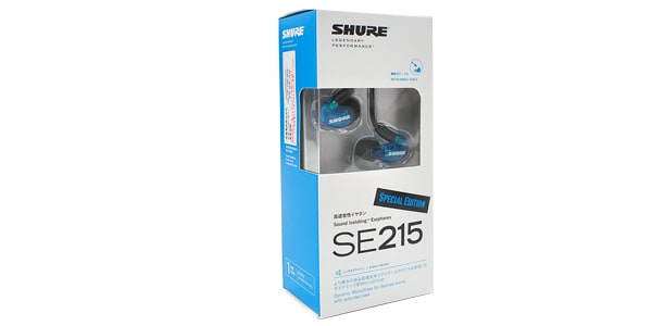 SHURE ( シュアー ) / SE215SPE-A トランスルーセントブルー