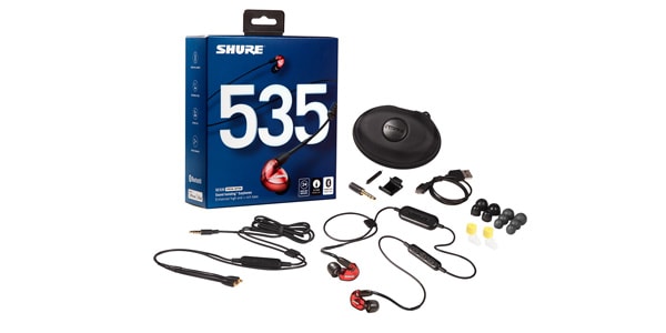 SHURE / SE535LTD + BT1-A Red (old package)画像2