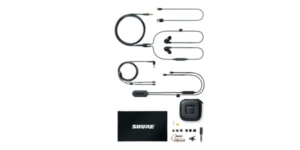 SHURE ワイヤレスイヤホン SE846-K+BT2-A ブラック