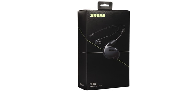 SHURE ワイヤレスイヤホン SE846-K+BT2-A ブラック