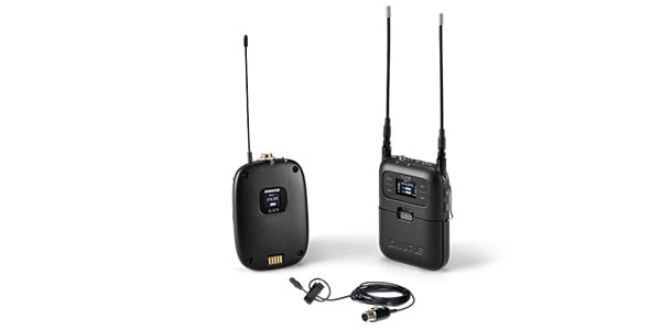 SHURE / SLXD15｜Bodypack transmitter, portable receiver, DL4B
