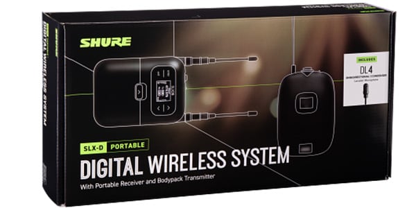 SHURE / SLXD15｜Bodypack transmitter, portable receiver, DL4B画像2