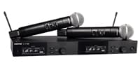 SHURE SLXD24DJ/SM58-JB、ハンドヘルド型ワイヤレスデュアルセット