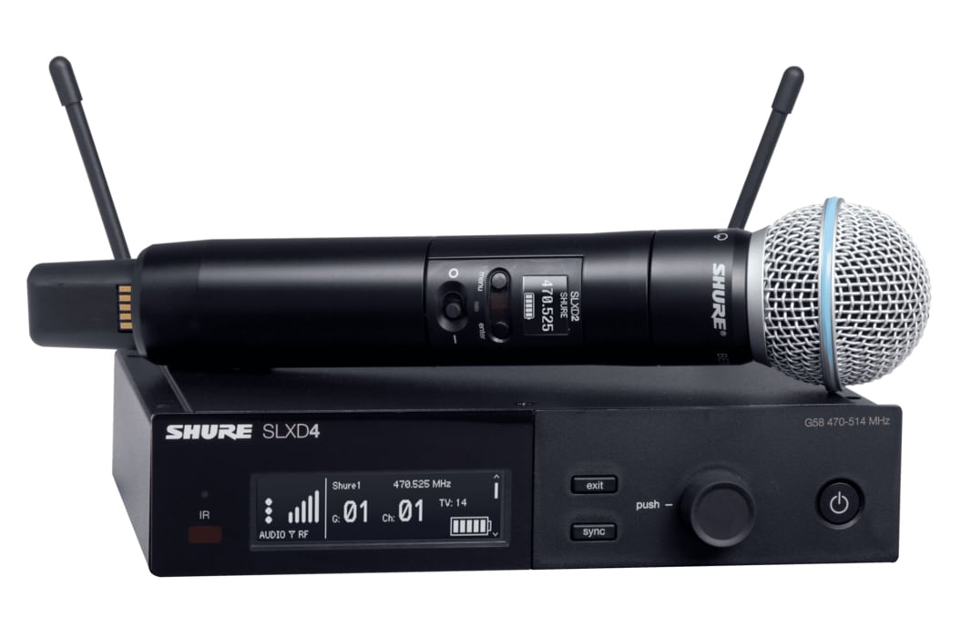 SHURE/SLXD24J/B58-JB、ハンドヘルド型ワイヤレスセット