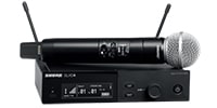 SHURE SLXD24J/SM58-JB、ハンドヘルド型ワイヤレスセット