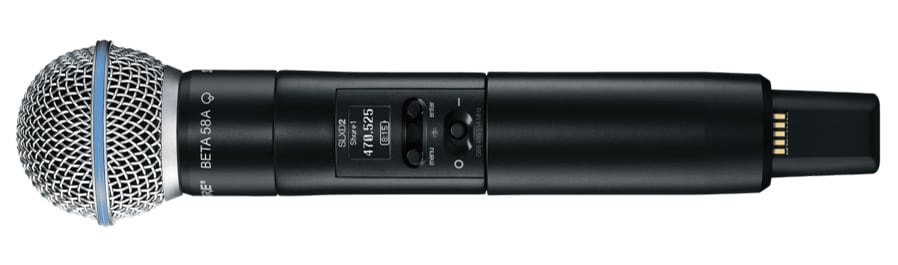 SHURE/SLXD2/B58-JB、ハンドヘルド型送信機