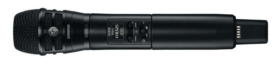 SHURE/SLXD2/K8B-JB、ハンドヘルド型送信機