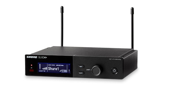 SHURE ( シュア )  / SLX-D+ シングル受信機、JB