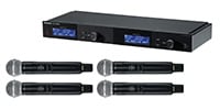 SHURE / 4-channel SLX-D SM58 set