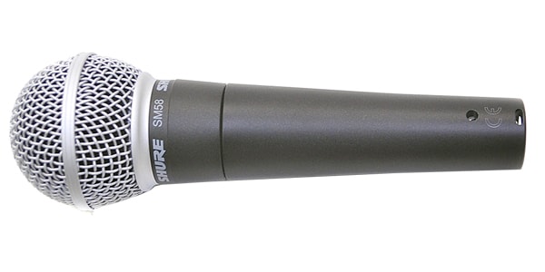 SHURE　SM58 マイク　コード（シールド？）・ケース付き