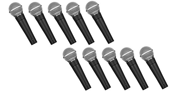 SHURE ( シュア )  / SM58　10本セット