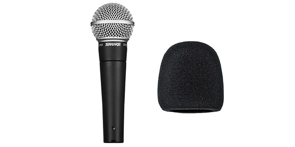SHURE ( シュア ) / SM58 + ウィンドスクリーン SET