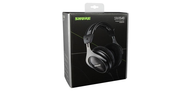 SHURE（シュア）/ SRH1540-BK-A ハイエンド 密閉型モニターヘッドホン