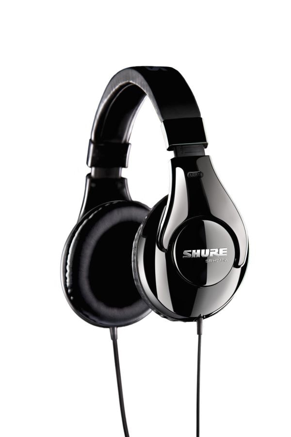 SHURE/SRH240A-BK-A 密閉型モニターヘッドホン NEWパッケージ