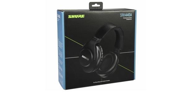 SHURE SRH440A シュア ヘッドフォンheadphones