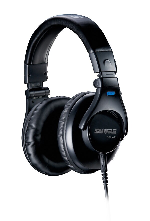 SHURE/SRH440-BK-A 密閉型モニターヘッドホン NEWパッケージ