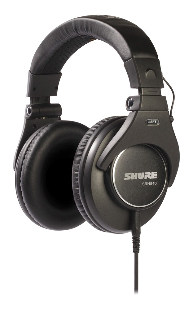 SHURE/SRH840-BK-A 密閉型モニターヘッドホン NEWパッケージ