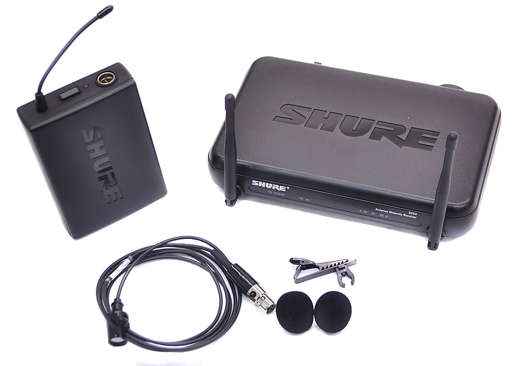 SHURE/SVX14/CVL　ワイヤレスラベリアマイクセット