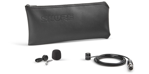 SHURE / WL183M Lavalier Microphone, Omni-directional, Black画像3