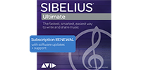 SIBELIUS Sibelius | Ultimate サブスクリプション更新版(1年)