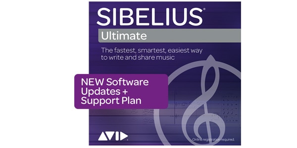 SIBELIUS ( シベリウス )  / Sibelius アップグレード・サポートプラン 再加入版（3年）