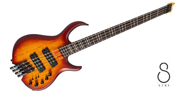 Sire / M6 Headless 4st Tobacco Sunburst Satin