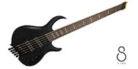 Sire / M6 Headless 5st Sandblasted Black